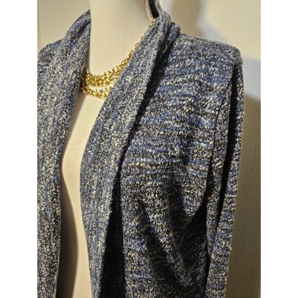 Aéropostale Womens Blue Open Hang Cardigan Sweater Size Large L - Picture 2 of 5